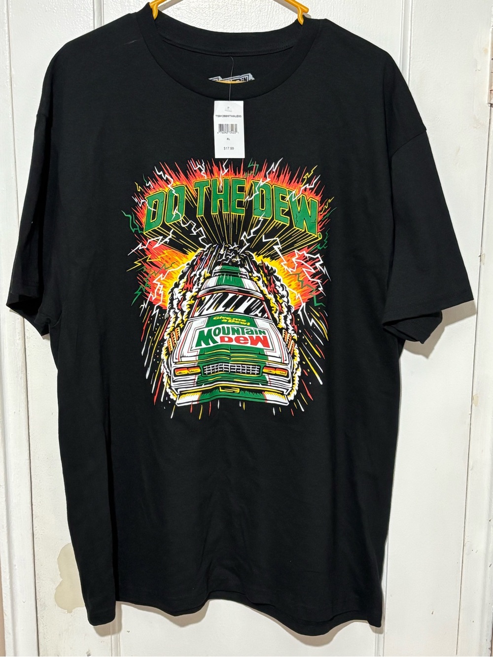 MOUNTAIN DEW / COCA-COLA T SHIRT LOT MENS.